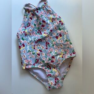 Ralph Lauren Floral Halter Swimsuit / 3-6m / NWT